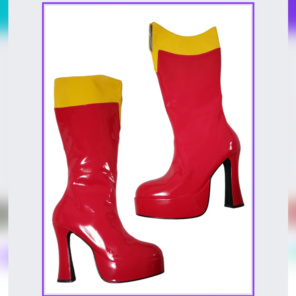 🟩🦸‍♀️Comic Costume Boots👢